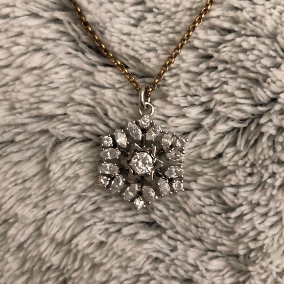 Snowflake Necklace - Picture 2 of 4